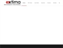 Tablet Screenshot of extima.com
